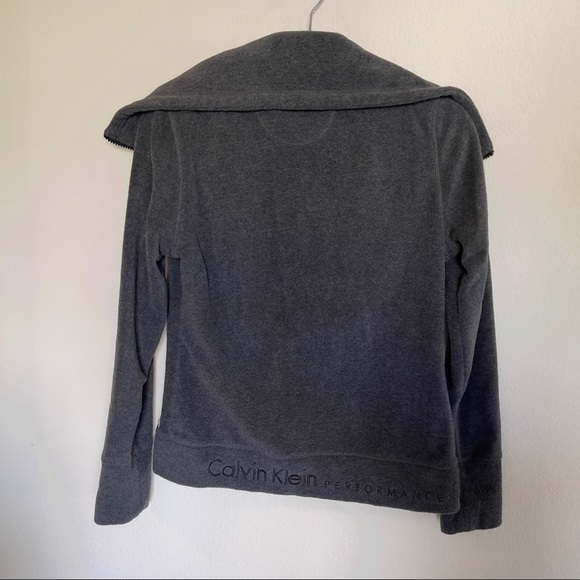 Calvin Klein Gray fleece size extra small - Picture 3 of 3